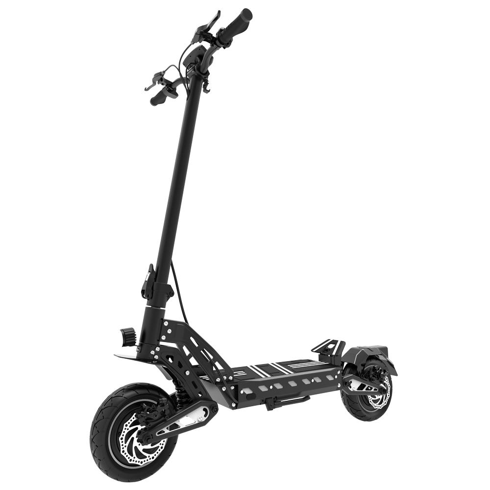 DRIVETRON DT10 10" Off-Road Electric Scooter 1200W*2 Dual Motor 52V 20.8Ah Battery