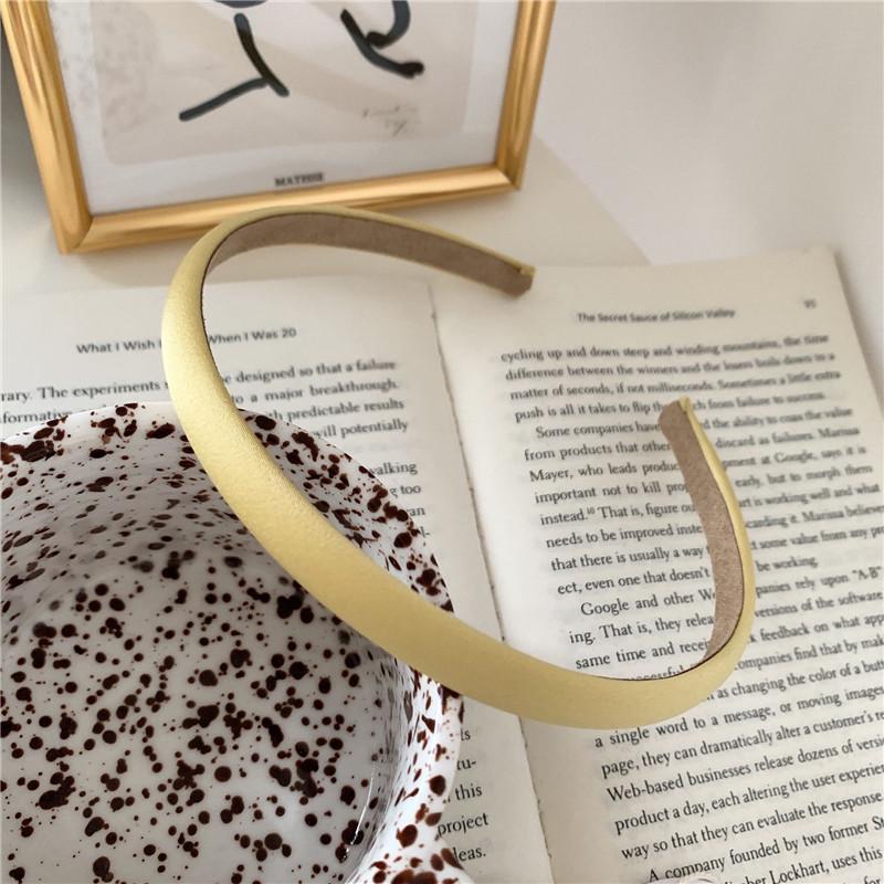 

Универсальная повязка на голову: Ретро французский, корейский сладкий, нескользящий аксессуар для волос в гонконгском стиле