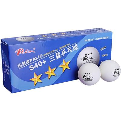 Original PALIO 3 Star Table Tennis Ball ABS Plastic S40+ 3-STAR Ping Pong Balls