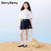 BARRY BANNY Girls' Lace Pleated Skirt