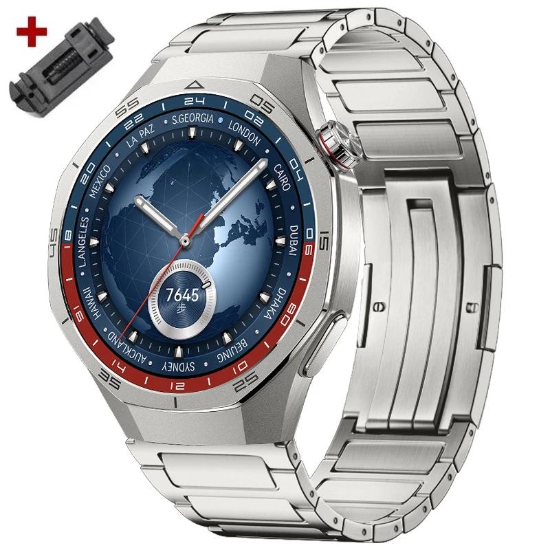 

22mm Titanium Bracelet for Huawei Watch GT5/4 5Pro 46mm Ultimate Luxury Band for Amazfit Balance GTR 47mm Metal Straps Watchband For Amazfit GTR 47mm
