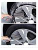 Car Wash Nylon Brush Wheel Tire Rim Scrub Brush Car Truck Motorcycle Bicycle Washing Cleaning Tool Car Accessories