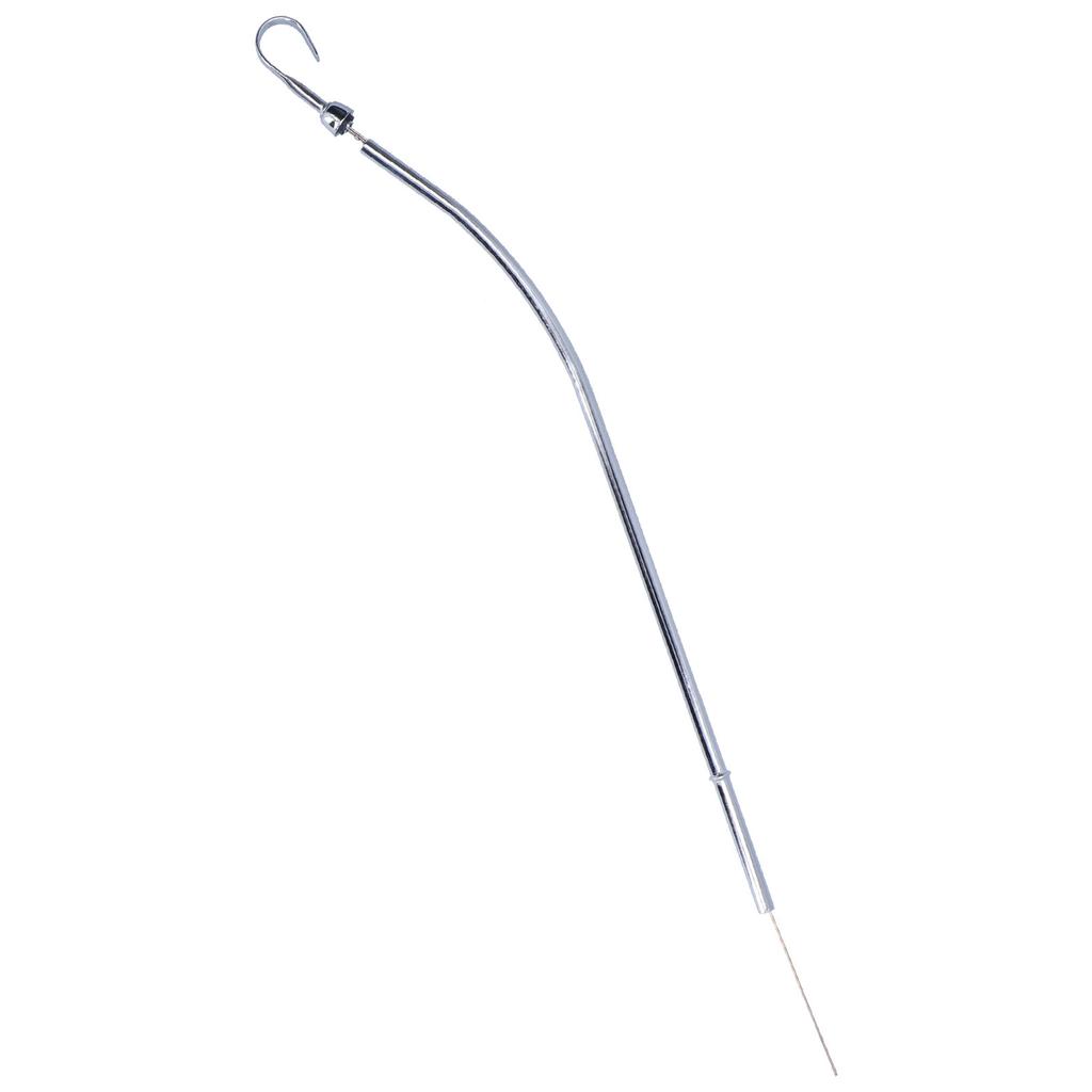 25.6in Engine Oil Dipstick Chrome Steel Fit for Small Block Chevy Motors 305 350 400 8085