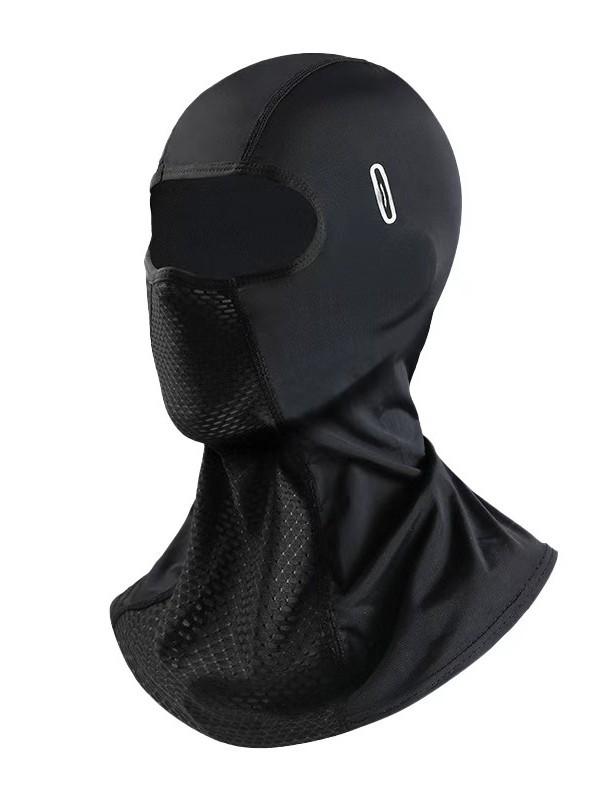 Ice Silk Full Face Cycling Mask: Breathable, Elastic, UV Protection