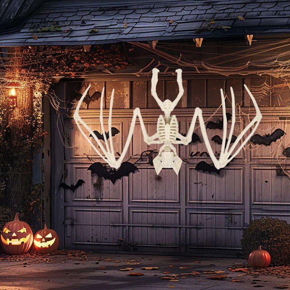 Horror Halloween Fledermaus Skelett Plastik Tier Skelett Modell Für Halloween Mottoparty