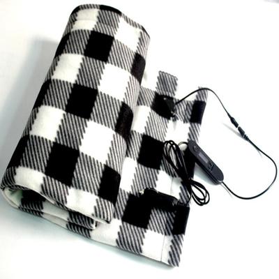 Car Heating Blanket Soft Touch Autumn Winter Keep Warm 12V Car Electric Heated Blanket Cover for Vehicle