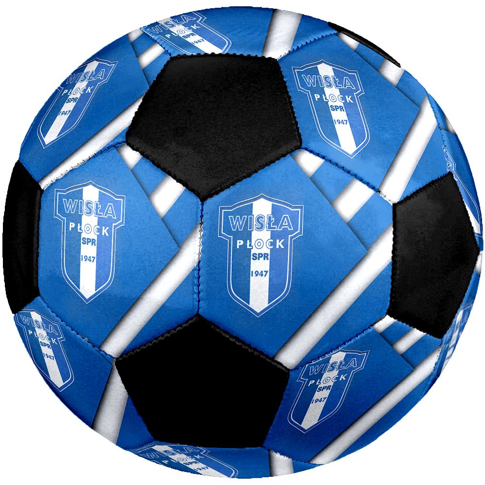 TAGLIA 5 Pallone da Calcio Wisła Płock Colorato Per Tutte le Età Cucito a Macchina PVC Pronto per la Competizione Resistente Alta Rimbalzo