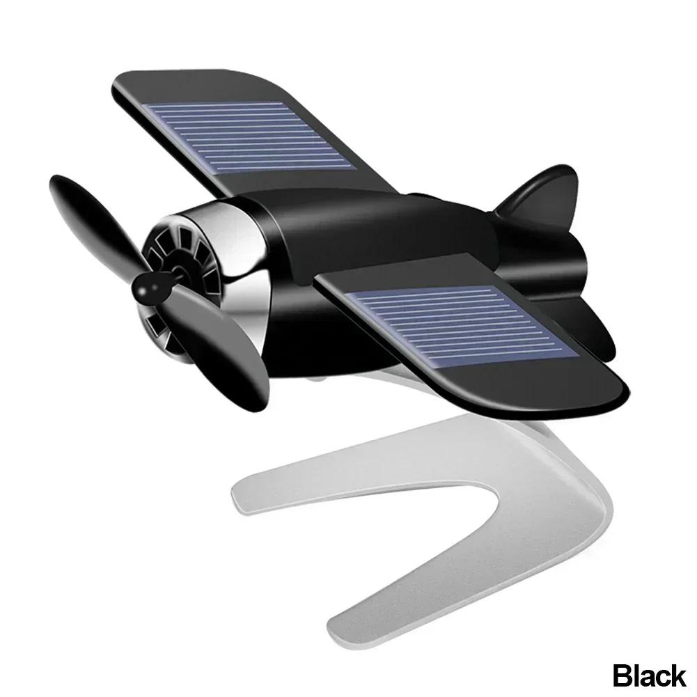 New Car Aromatherapy Solar Airplane Decoration Solar Aircraft Interior Vehicle Supplies Decoration Car Ornaments