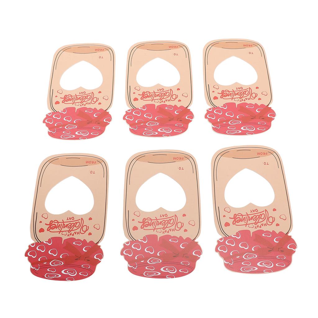 30 Stück Valentinstagskarten für Kinder Einmachglas-Geschenke Austausch Valentinskarte DIY Grußkarten mit Plastik