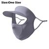 Sciarpa anti-UV integrale per il collo, mascherina parasole UPF50+, nuova mascherina di protezione solare estiva