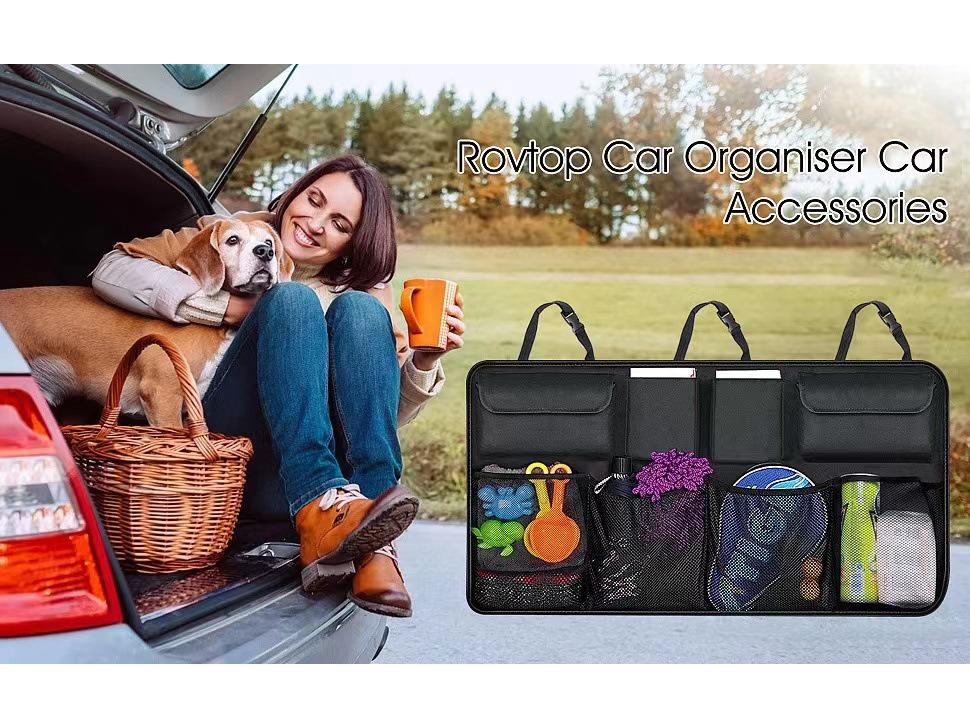 Car Trunk Multi-Function Rear Seat Hanging Storage Bag