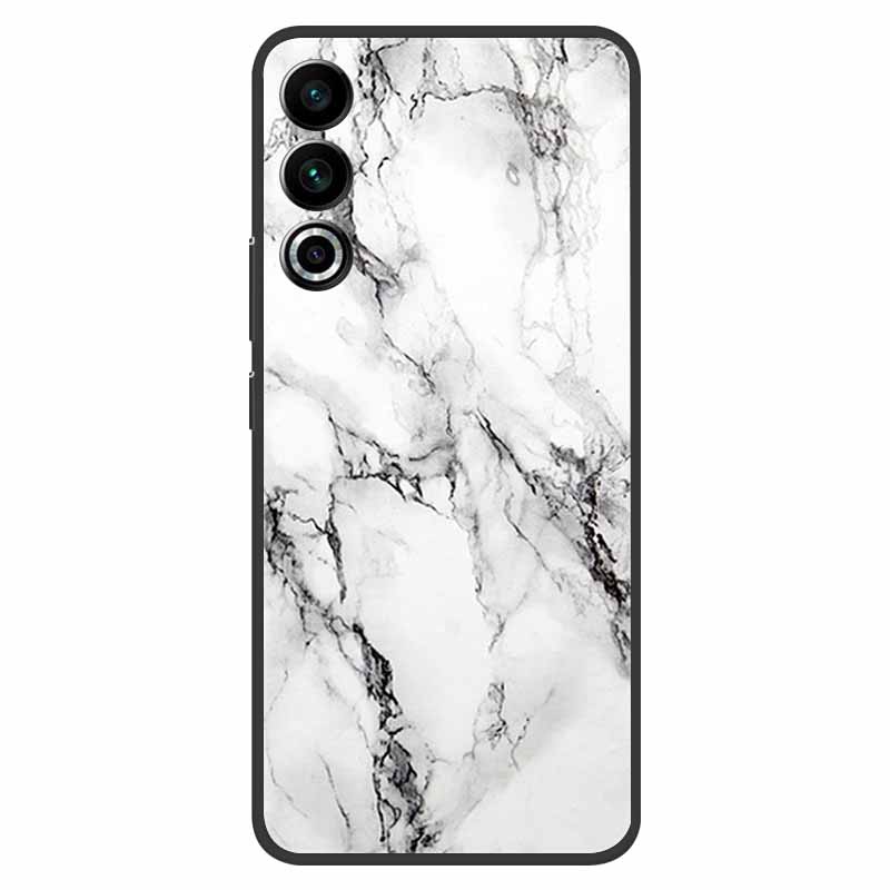 For Meizu 20 Case 6.55" Capa Silicone Painted Soft Black Cover for Meizu 20 2023 Covers Para Meizu20 Coque TPU Protective Shells