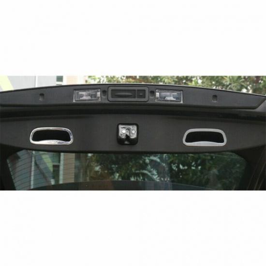 Chrome For Dodge Durango 2011+ Rear Door Tailgate Handle Tail Ring Cover Trim