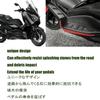 XIAXIA For XMAX 300 Xmax300 2025 Foot Pad Motorcycle Aluminum Alloy Pedal Improved Anti-Slip