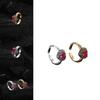 Heart Trendy Shaped Adjustable Ring Crafted From 925 Silver And Radiant Zirconia