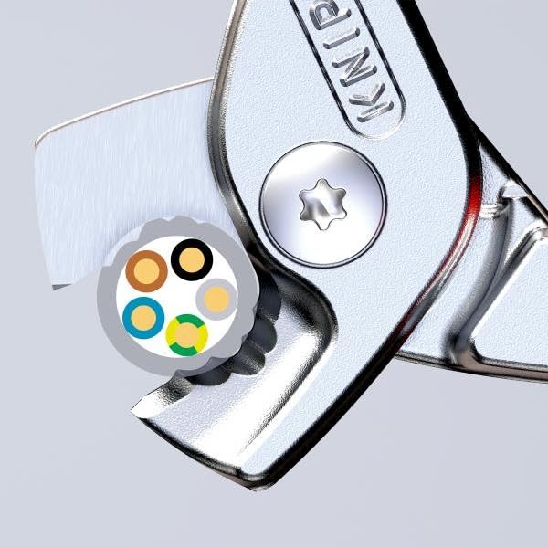 KNIPEX KNIPEX Cable Cutter Step Cut 9512-160SB