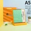Fresh Artistic Loose-Leaf Notebook with Custom LOGO - Stylish Ins Style for Students