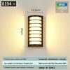 Modern Waterproof LED Wall Lamp with Aluminum Source IP65 Rating for Outdoor Corridor Balcony Villa Garden Wall-Mounted Lighting