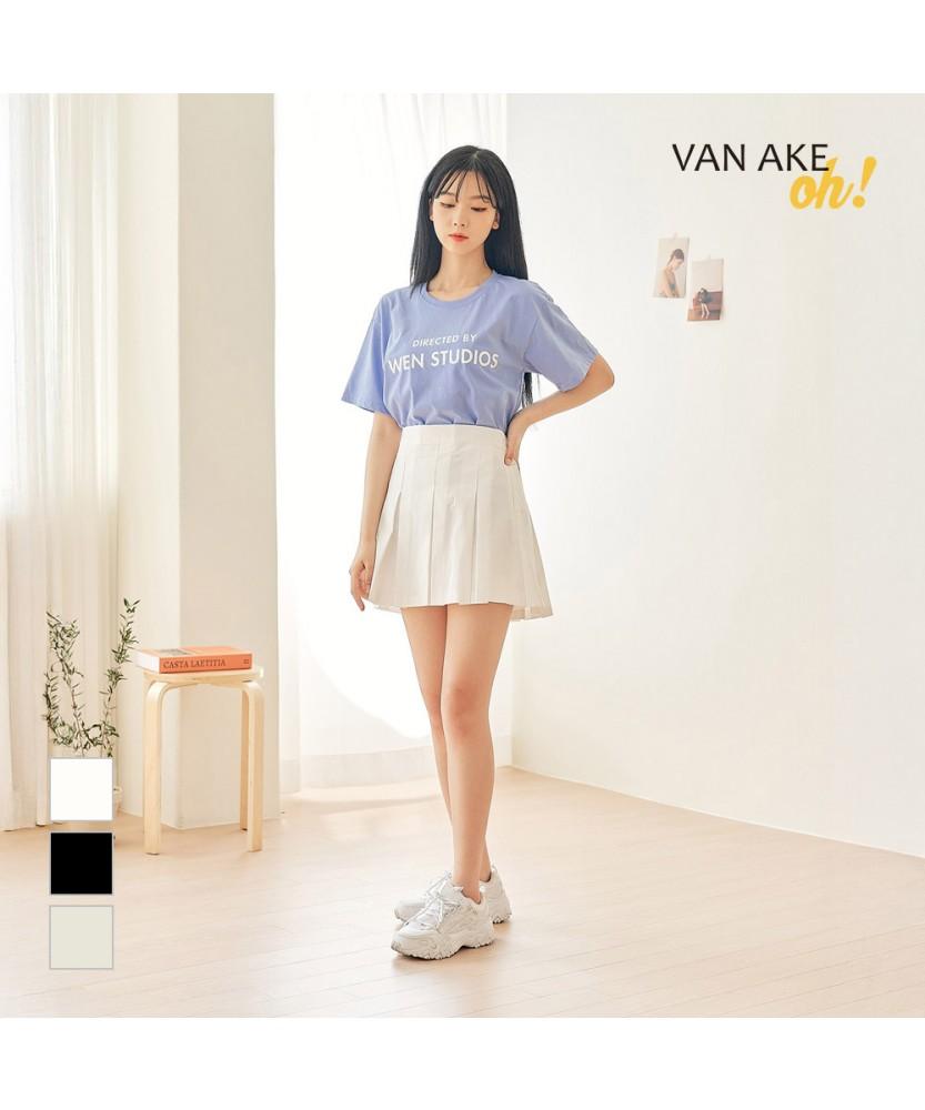 VANAKE Noka Pleated Mini Skirt_Ob15Skme02Z