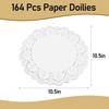 140Pcs Paper Doilies, 10 Inch Round Paper Doilies for Wedding, Birthday, Cakes, Desserts, Tableware Food Decoration
