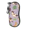 Retro Vintage Art Cute Cats  Glasses Case Cover  Sunglasses Case Outdoor Cute Eyewear Box Zip Unisex Eyeglass Protector