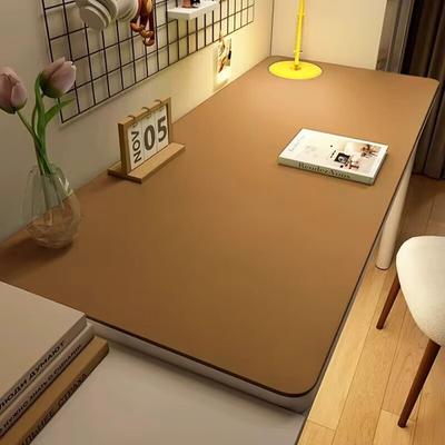 Leder Tischdecke für Zuhause Leicht zu reinigender Tischschoner Wasserdichter Untersetzer Große Schreibtischunterlage Rutschfest Gamer Tastatur Mauspad