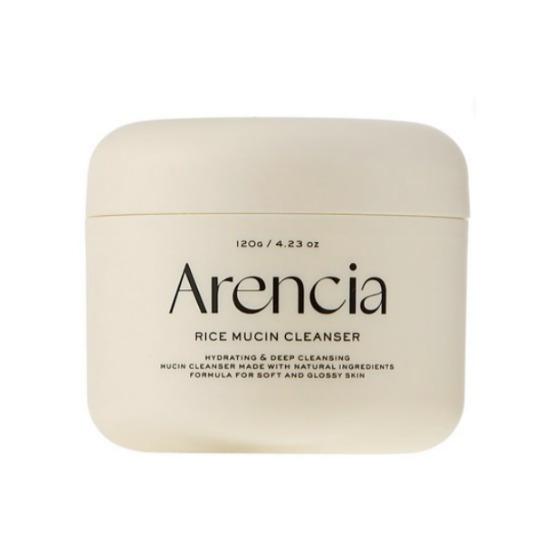Arencia Rice Mucin Cleanser Gentle Brightening Foam 120g