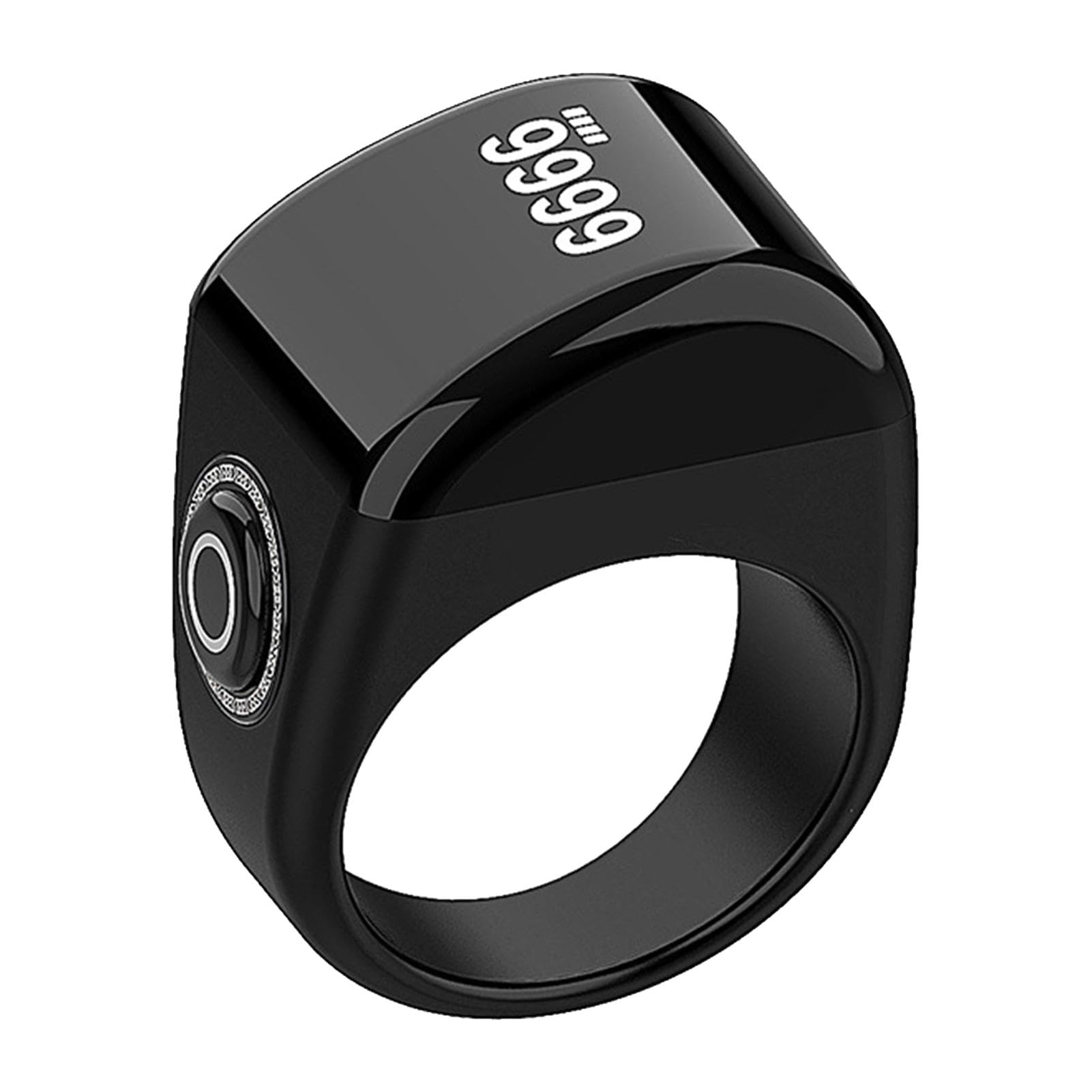 Birdusunce Digital Counter, Prayer Counter | Finger Counter Clicker, Smart Finger Counter for Prayer 20mm чёрный