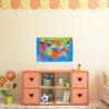 Ifundom Holz USA Karte x Pädagogisches Puzzle für Altersstufen Zufällig Großartig für Geographie Lernen und Kognitive Entwicklung Puzzle, 17" 11", Kinder, 4-8, Mädchen,