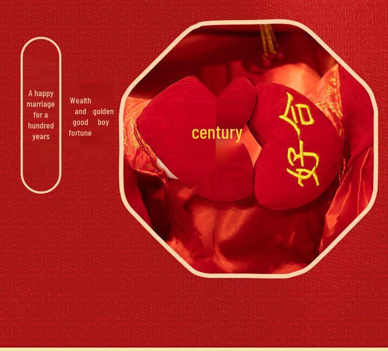 Joyful Wedding Hug Dolls: High-Grade Bedside Ornaments and Pillow Gifts for Newlyweds