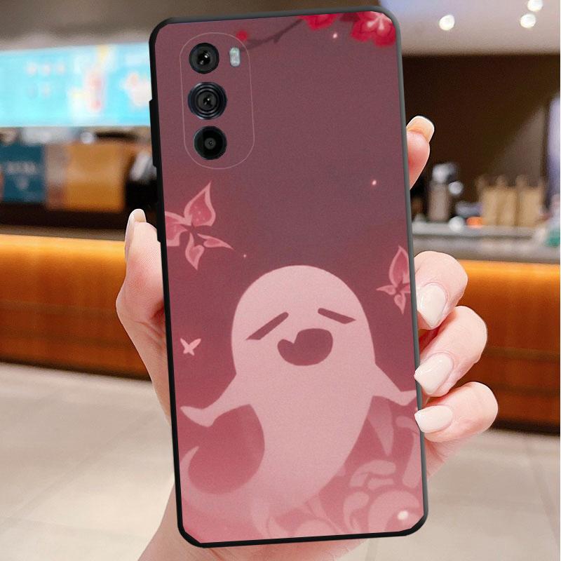 Phone Case For Motorola Edge 50 40 Pro 60 50 40 30 Ultra Neo Fusion Moto G85 G72 G53 G54 G84 G13 G32 Genshin Impact Namecard