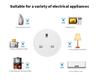 Zigbee Smart UK Plug: 16A Direct Alexa Connection with Metering Stats