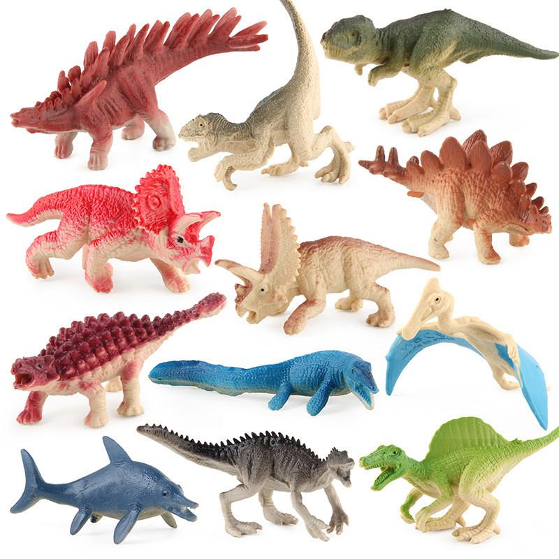 Miniature Dinosaur Figures Collection In Pvc Material For Classroom Teaching And Display