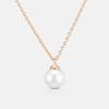 Perla Rose Silver Necklace 42Cm A201Sn1043Rpr