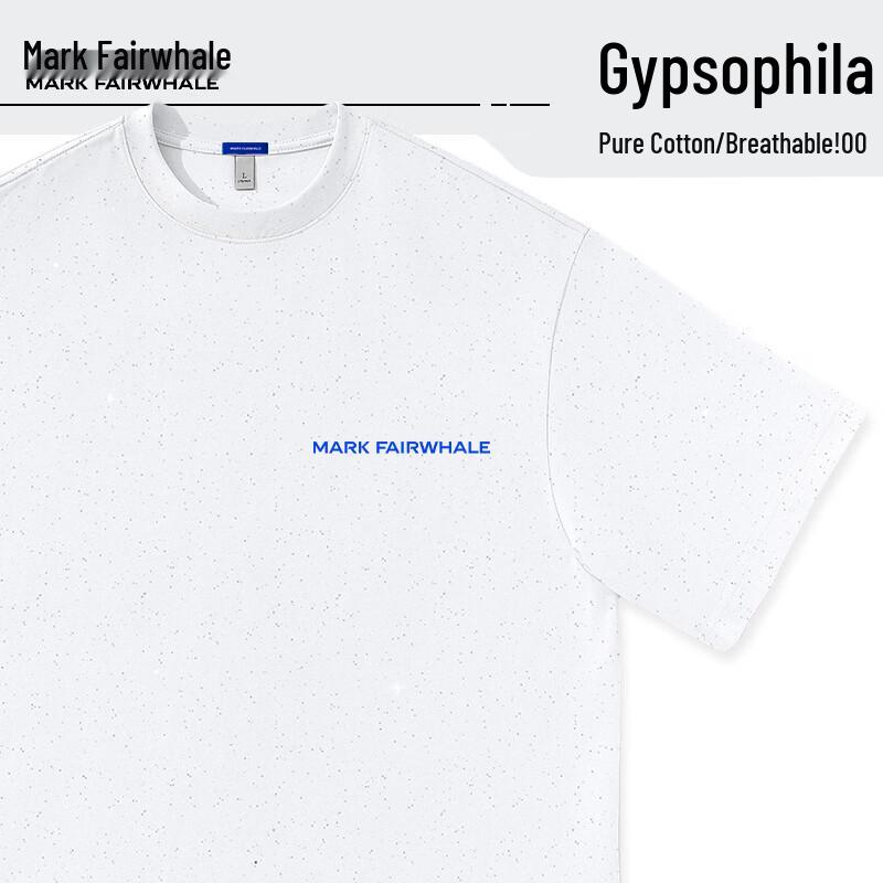 Mark Fairwhale Men s Star Print Loose Fit Cotton T-Shirt XL