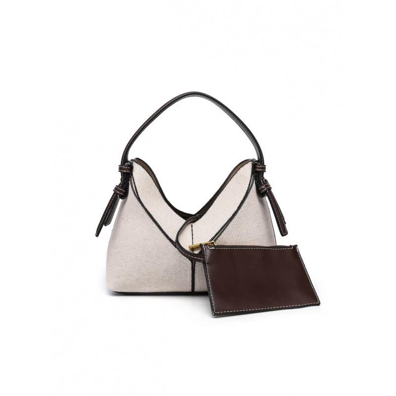 

Z Family 2025 Fashion Patchwork Canvas Bag - Versatile Crossbody, Shoulder, or Underarm Style 21x8x18 CM
