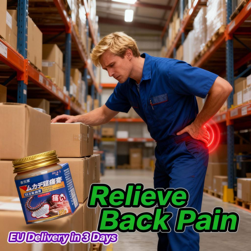 Organic Back Rapid Relief Balm - Non-Irritating Herbal Comfort