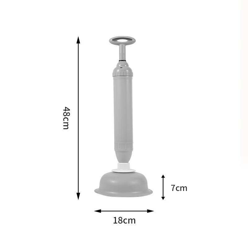High-Pressure Toilet & Drain Plunger