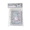 RosyPosy soft set APPLE series M5 handbook, clear pvc loose-leaf strap notebook portable book
