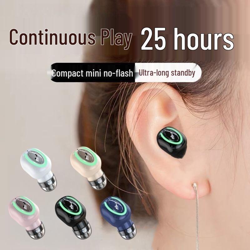 Bluetooth Earbuds M9: Single Ear, True Wireless Stereo, Long Standby, M6 Sports Model