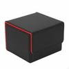 PU Leather Card Holder Large Capacity Trading Storage Box Closure Case for TCG