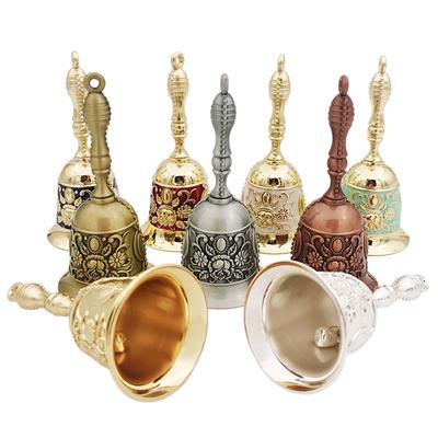 Retro Dzwonek Świąteczny Festiwalowy Ozdoba Metalowy Dzwonek Dekoracja Wisząca na Choinkę