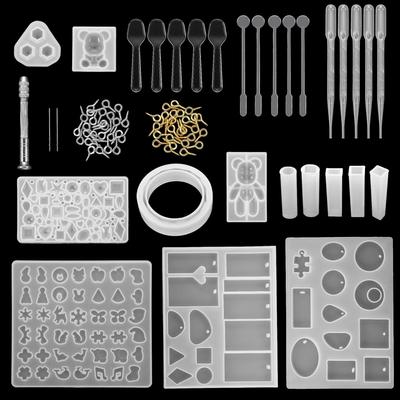 DIY Ornament Form Silikon Tropfen Kleber Form Kombination Set