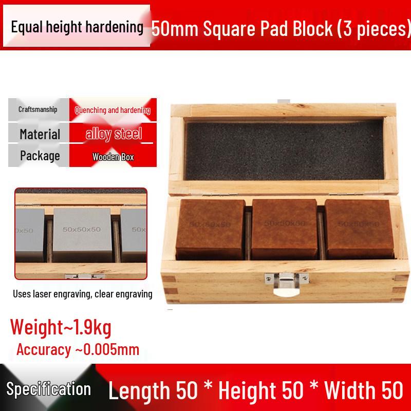 Yue Ci Parallel Height Shim Vise Plate for Milling Machine Jaws