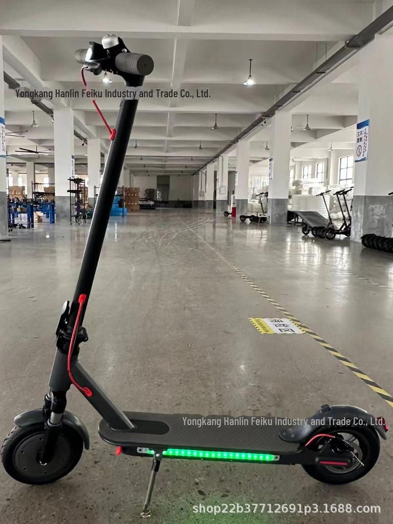 Xiaomi 8.5 Scooter with Enhanced Shock Absorption, LED Lights, Folding Design & Digital Display