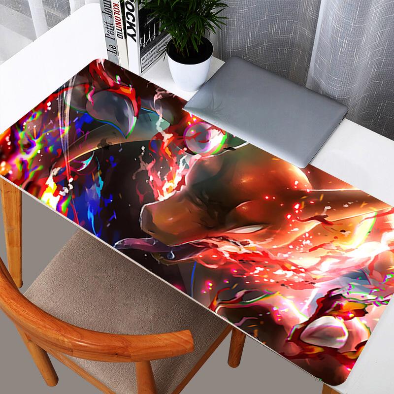Pokemon Pikachu Computer Varmilo Keyboard Mouse Pad Anime Gaming Accessories Table XXL Gamer Carpet Desk Mat  Mousepad