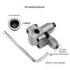 BPV-31 Line Tap Piercing Valve Easy to Install Refrigerator Puncture Valve for HVAC Freon Charging