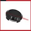 Universal 64mm Dia 4 Lugs Car Tire Wheel Center Hub Cap Cover Black Pack of 4