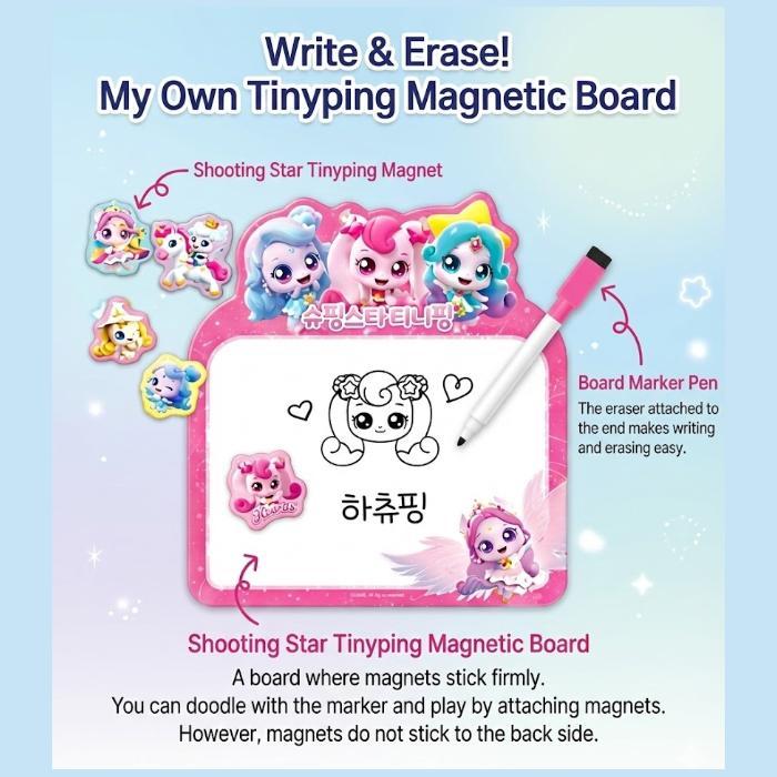 Padající hvězda Chytání Teenieping: Magnetická kreslicí tabule hrací sada