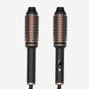 Professional Straightener Brush Volumizing Electric Heated Ceramic Tourmaline Ionic Curling Iron Quick Heating and Portable